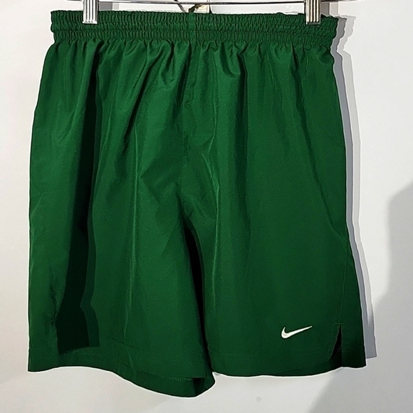 Nike Team Other - Youth Nike Team Fit-Dry Athletic Shorts, Green, Size Small
